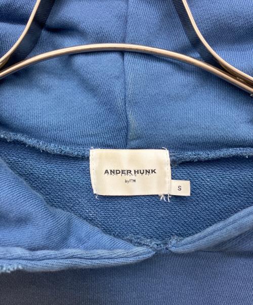 ANDERHUNK（アンダーハンク）ANDERHUNK (アンダーハンク) プルオーバーパーカー ネイビー サイズ:Sの古着・服飾アイテム