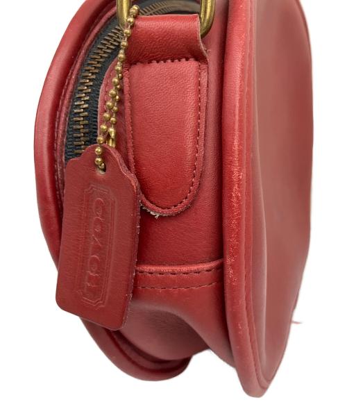 COACH（コーチ）COACH (コーチ) ショルダーバッグ OLD COACH レッドの古着・服飾アイテム