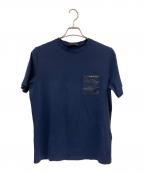 PRADAプラダ）の古着「ポケットTシャツ」｜ネイビー