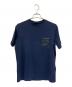 PRADA（プラダ）の古着「ポケットTシャツ」｜ネイビー
