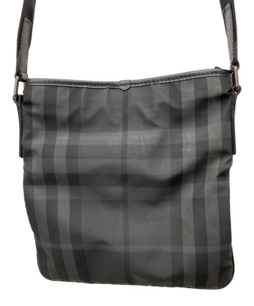 BURBERRY（バーバリー）BURBERRY (バーバリー) ショルダーバッグ ブラックの古着・服飾アイテム