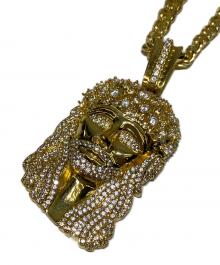 King Ice（キングアイス）の古着「ネックレス Biggie Jesus Necklace」｜ゴールド