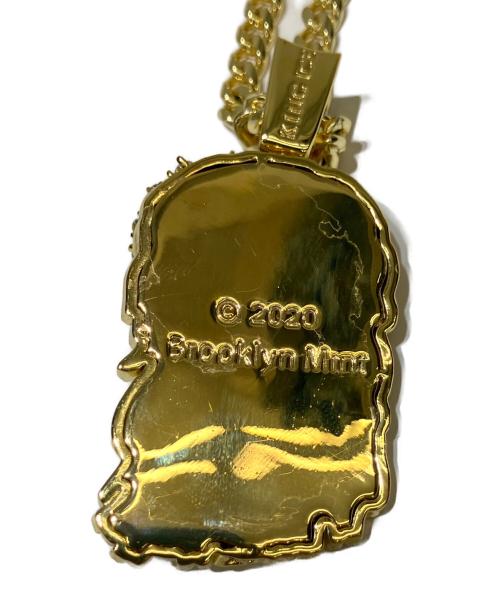 King Ice（キングアイス）KING ICE (キングアイス) ネックレス Biggie Jesus Necklace ゴールドの古着・服飾アイテム