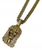 King Iceキングアイス）の古着「ネックレス Biggie Jesus Necklace」｜ゴールド