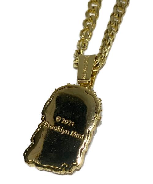 King Ice（キングアイス）KING ICE (キングアイス) ネックレス Biggie Jesus Necklace ゴールドの古着・服飾アイテム