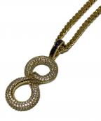 King Iceキングアイス）の古着「ネックレス BLACK MAMBA OUROBOROS NECKLACE」｜ゴールド
