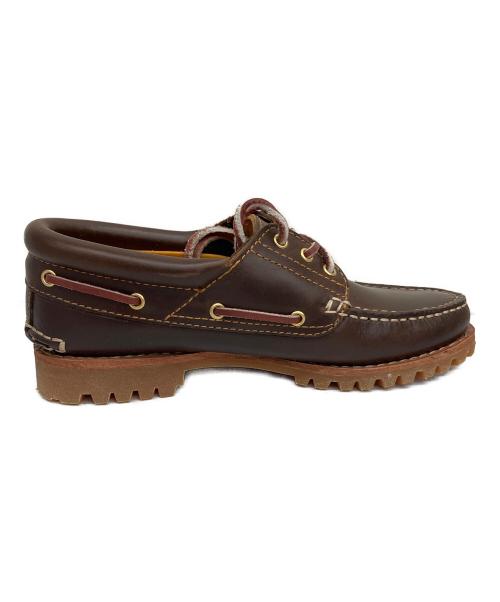Timberland（ティンバーランド）Timberland (ティンバーランド) デッキシューズ 3 EYE HANDSEWN ブラウン サイズ:25の古着・服飾アイテム