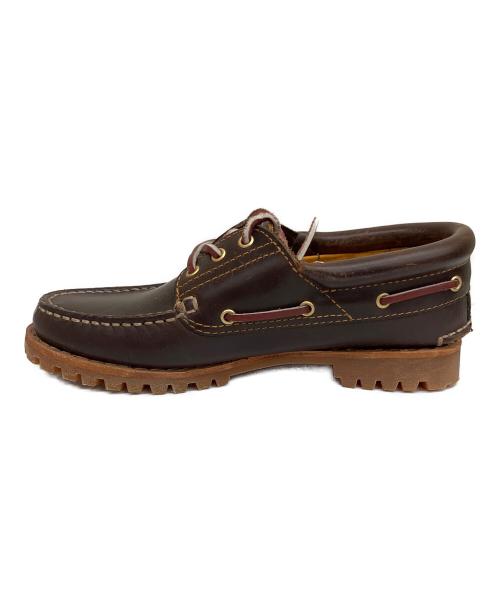 Timberland（ティンバーランド）Timberland (ティンバーランド) デッキシューズ 3 EYE HANDSEWN ブラウン サイズ:25の古着・服飾アイテム