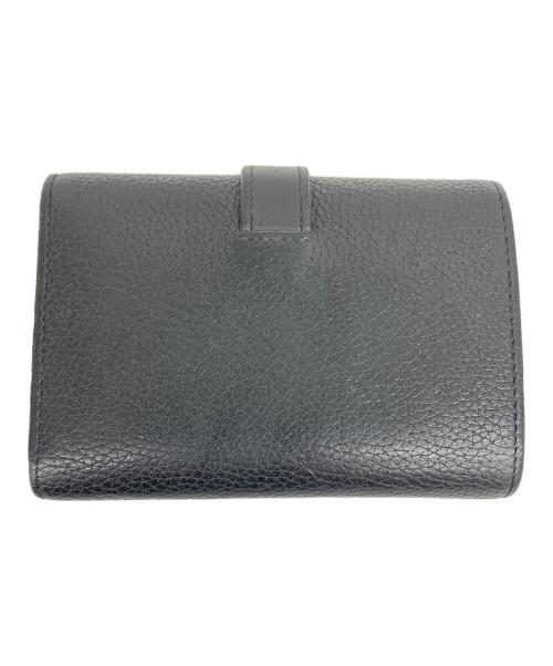 LOEWE（ロエベ）LOEWE (ロエベ) 3つ折り財布 ブラックの古着・服飾アイテム