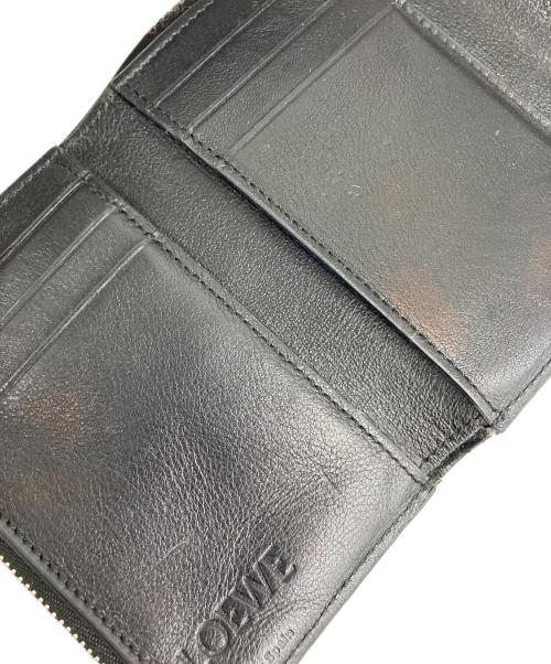 LOEWE（ロエベ）LOEWE (ロエベ) 3つ折り財布 ブラックの古着・服飾アイテム