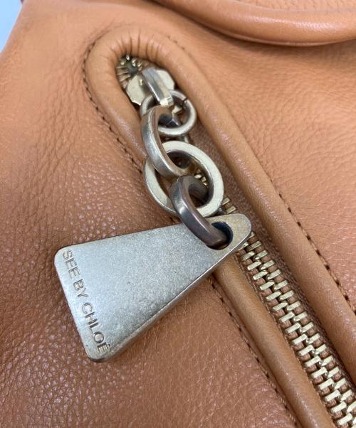 SEE BY CHLOE（シーバイクロエ）SEE BY CHLOE (シーバイクロエ) ショルダーバッグ キャメルの古着・服飾アイテム