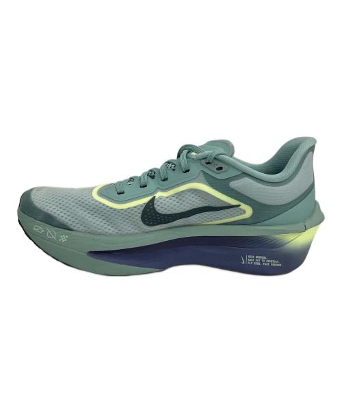 NIKE（ナイキ）NIKE (ナイキ) ランニングシューズ ZOOM FLY6 グリーン×イエロー×ネイビー サイズ:27の古着・服飾アイテム