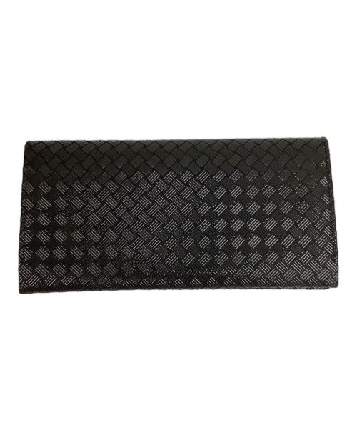 印傳屋（インデンヤ）印傳屋 (インデンヤ) 長財布 ブラックの古着・服飾アイテム