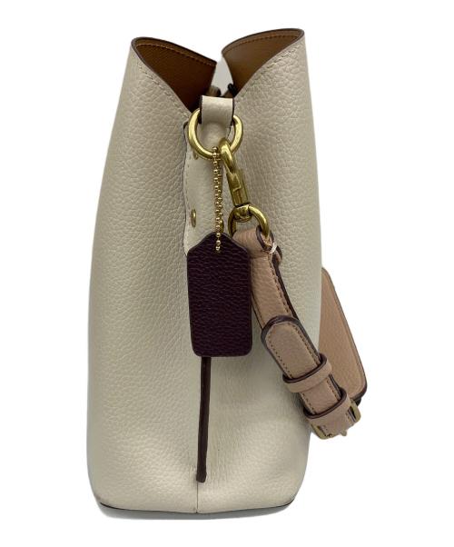 COACH（コーチ）COACH (コーチ) ウイロウショルダーバッグ アイボリーの古着・服飾アイテム