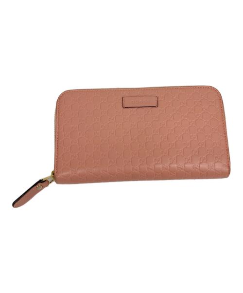 GUCCI（グッチ）GUCCI (グッチ) 長財布 ピンクの古着・服飾アイテム