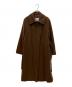 MaxMara（マックスマーラ）の古着「カシミヤ混ベルテッドウールコート」｜ブラウン