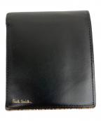PAUL SMITHポールスミス）の古着「2つ折り財布」｜ブラック