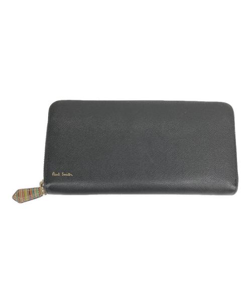 PAUL SMITH（ポールスミス）Paul Smith (ポールスミス) 長財布 ブラックの古着・服飾アイテム