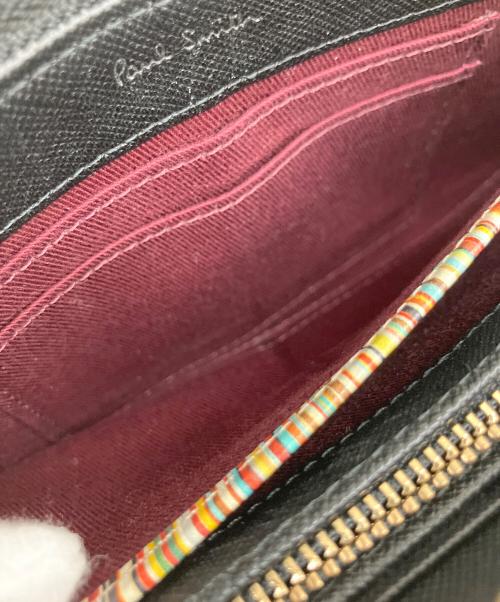 PAUL SMITH（ポールスミス）Paul Smith (ポールスミス) 長財布 ブラックの古着・服飾アイテム
