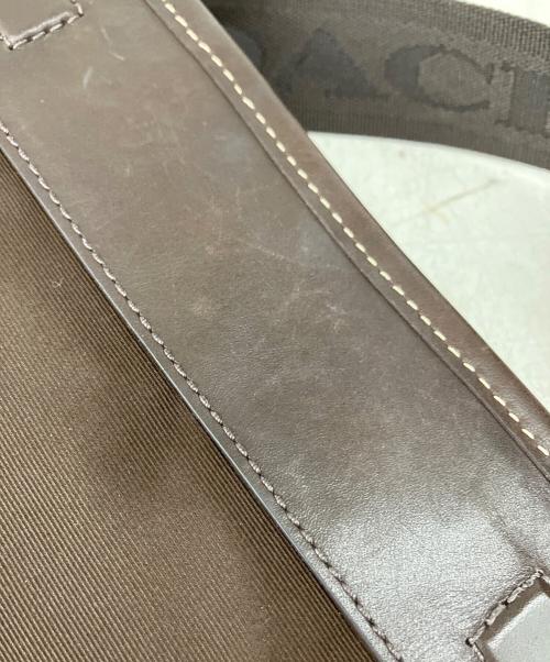 COACH（コーチ）COACH (コーチ) ショルダーバッグ ブラウンの古着・服飾アイテム