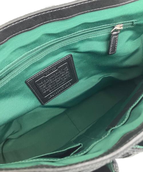 COACH（コーチ）COACH (コーチ) ショルダーバッグ ブラックの古着・服飾アイテム
