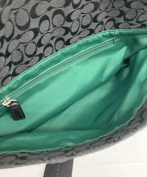COACH（コーチ）COACH (コーチ) ショルダーバッグ ブラックの古着・服飾アイテム