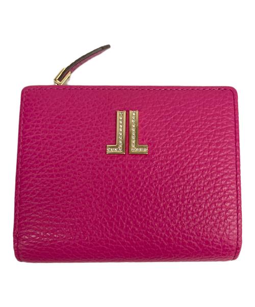 LANVIN COLLECTION（ランバンコレクション）LANVIN COLLECTION (ランバンコレクション) 2つ折り財布 ラブレーパース パープルの古着・服飾アイテム