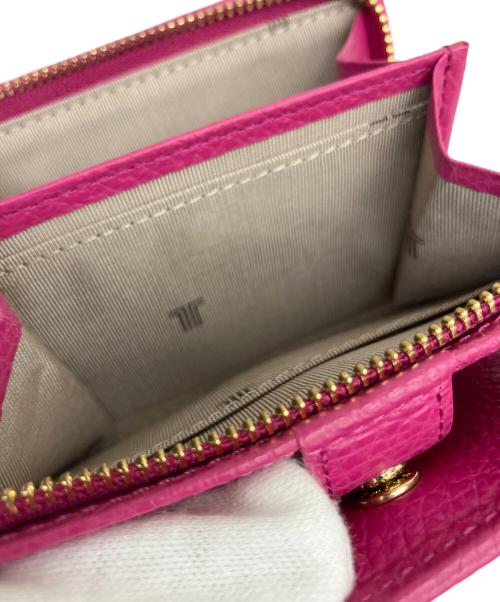 LANVIN COLLECTION（ランバンコレクション）LANVIN COLLECTION (ランバンコレクション) 2つ折り財布 ラブレーパース パープルの古着・服飾アイテム