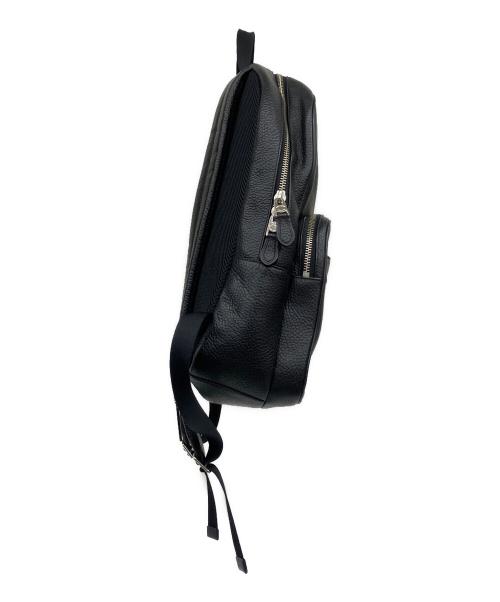 COACH（コーチ）COACH (コーチ) レザーバックパック ブラックの古着・服飾アイテム
