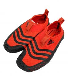 adidas（アディダス）の古着「シューズ」｜ブラック×オレンジ