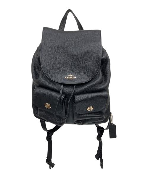 COACH（コーチ）COACH (コーチ) リュック ブラックの古着・服飾アイテム