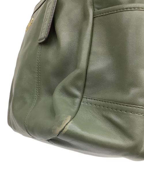 COACH（コーチ）COACH (コーチ) ハンドバッグ グリーンの古着・服飾アイテム