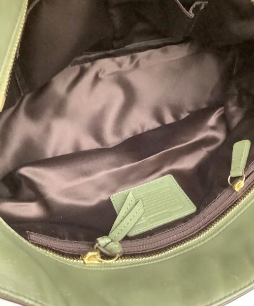 COACH（コーチ）COACH (コーチ) ハンドバッグ グリーンの古着・服飾アイテム