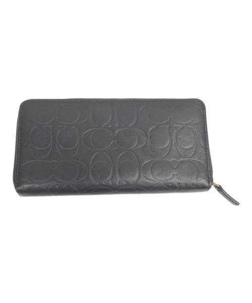 COACH（コーチ）COACH (コーチ) 長財布 ブラックの古着・服飾アイテム