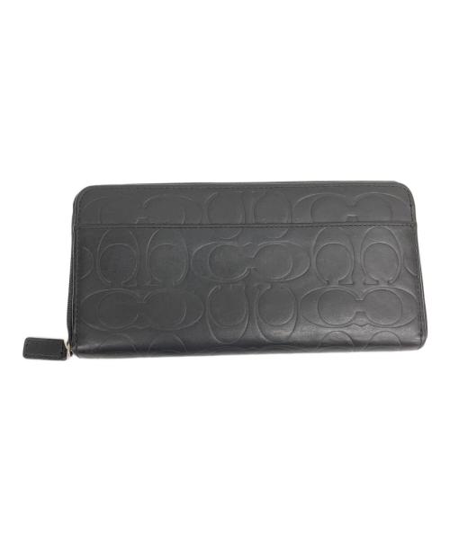 COACH（コーチ）COACH (コーチ) 長財布 ブラックの古着・服飾アイテム
