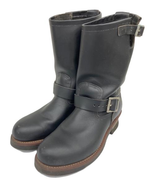 RED WING（レッドウィング）RED WING (レッドウィング) エンジニアブーツ ブラック サイズ:26.5の古着・服飾アイテム