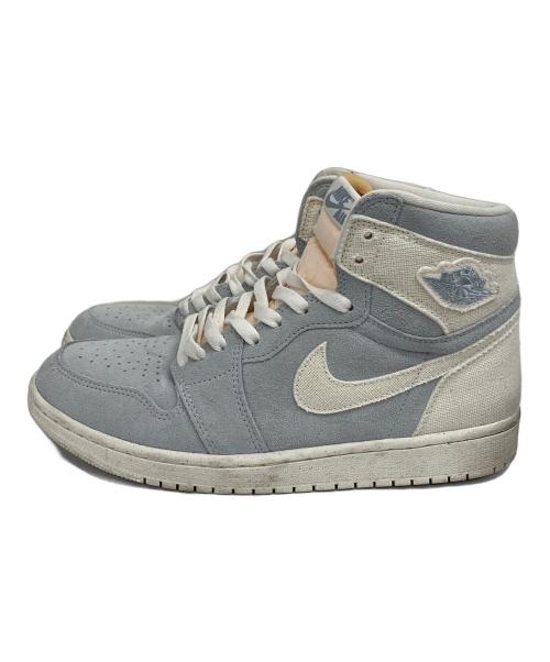 NIKE（ナイキ）NIKE (ナイキ) Air Jordan 1 High OG Craft Ivory（エアジョーダン1 ハイ OG クラフト） ライトグレー×アイボリー サイズ:27.5の古着・服飾アイテム