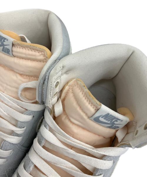 NIKE（ナイキ）NIKE (ナイキ) Air Jordan 1 High OG Craft Ivory（エアジョーダン1 ハイ OG クラフト） ライトグレー×アイボリー サイズ:27.5の古着・服飾アイテム