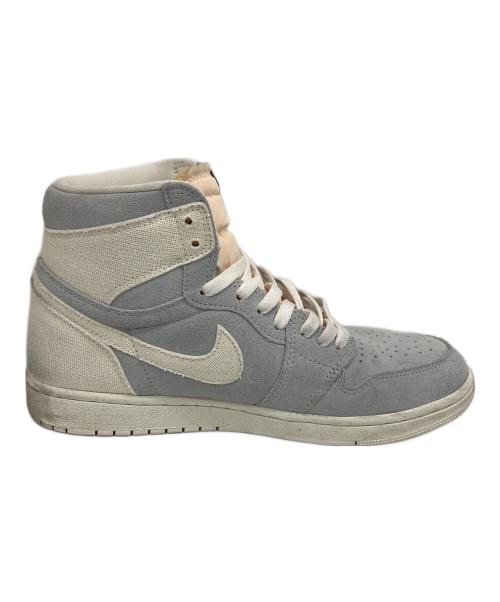 NIKE（ナイキ）NIKE (ナイキ) Air Jordan 1 High OG Craft Ivory（エアジョーダン1 ハイ OG クラフト） ライトグレー×アイボリー サイズ:27.5の古着・服飾アイテム