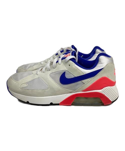 NIKE（ナイキ）NIKE (ナイキ) NIKE AIR MAX 180 ULTRAMARINE(ナイキ エアマックス 180 ウルトラマリン) ホワイト×ブルー サイズ:25の古着・服飾アイテム