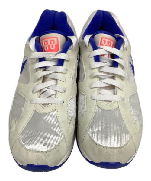 NIKE（ナイキ）NIKE (ナイキ) NIKE AIR MAX 180 ULTRAMARINE(ナイキ エアマックス 180 ウルトラマリン) ホワイト×ブルー サイズ:25の古着・服飾アイテム