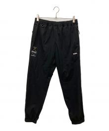 F.C.R.B.（エフシーレアルブリストル）の古着「4WAY STRETCH SIDE LINE PANTS」｜ブラック
