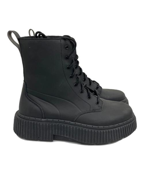 PUMA（プーマ）PUMA (プーマ) Snidel (スナイデル) DINARA BOOTS（ディラーナブーツ） ブラック サイズ:UK5の古着・服飾アイテム