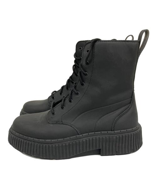 PUMA（プーマ）PUMA (プーマ) Snidel (スナイデル) DINARA BOOTS（ディラーナブーツ） ブラック サイズ:UK5の古着・服飾アイテム