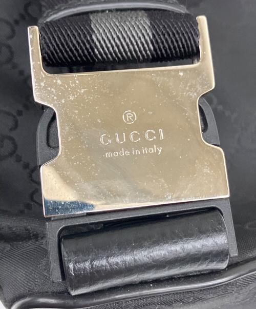 GUCCI（グッチ）GUCCI (グッチ) ボディバッグ ブラックの古着・服飾アイテム