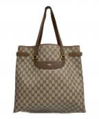 GUCCIグッチ）の古着「トートバッグ」｜ベージュ