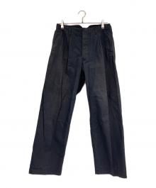 PHIGVEL MAKERS（フィグベルマーカーズ）の古着「CEREMONY TROUSERS」｜ブラック