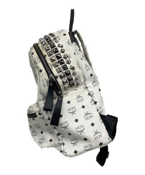MCM（エムシーエム）MCM (エムシーエム) リュック ホワイトの古着・服飾アイテム
