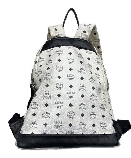 MCM（エムシーエム）MCM (エムシーエム) リュック ホワイトの古着・服飾アイテム