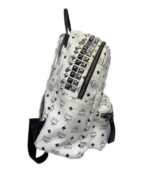 MCM（エムシーエム）MCM (エムシーエム) リュック ホワイトの古着・服飾アイテム